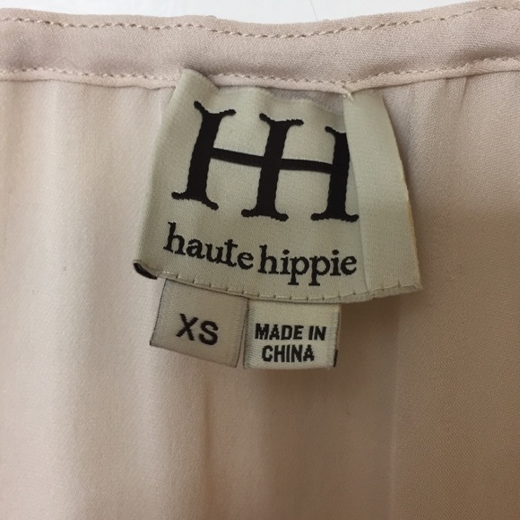 Haute Hippie Peasant Blouse. Size XS - Picture 5 of 5